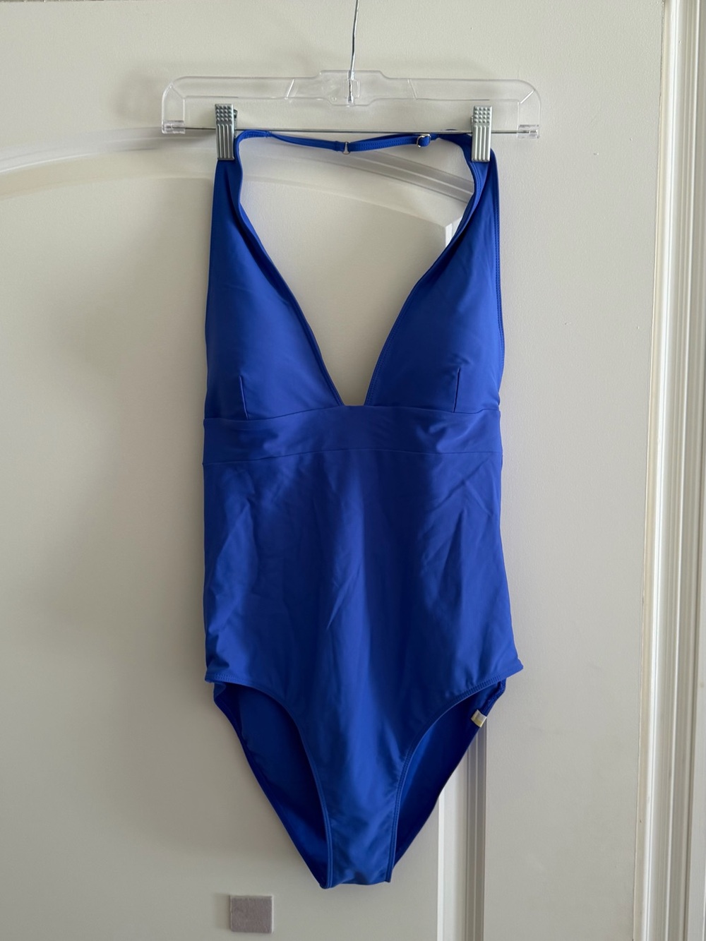 Summersalt Cobalt blue halter one piece swimsuit size 10